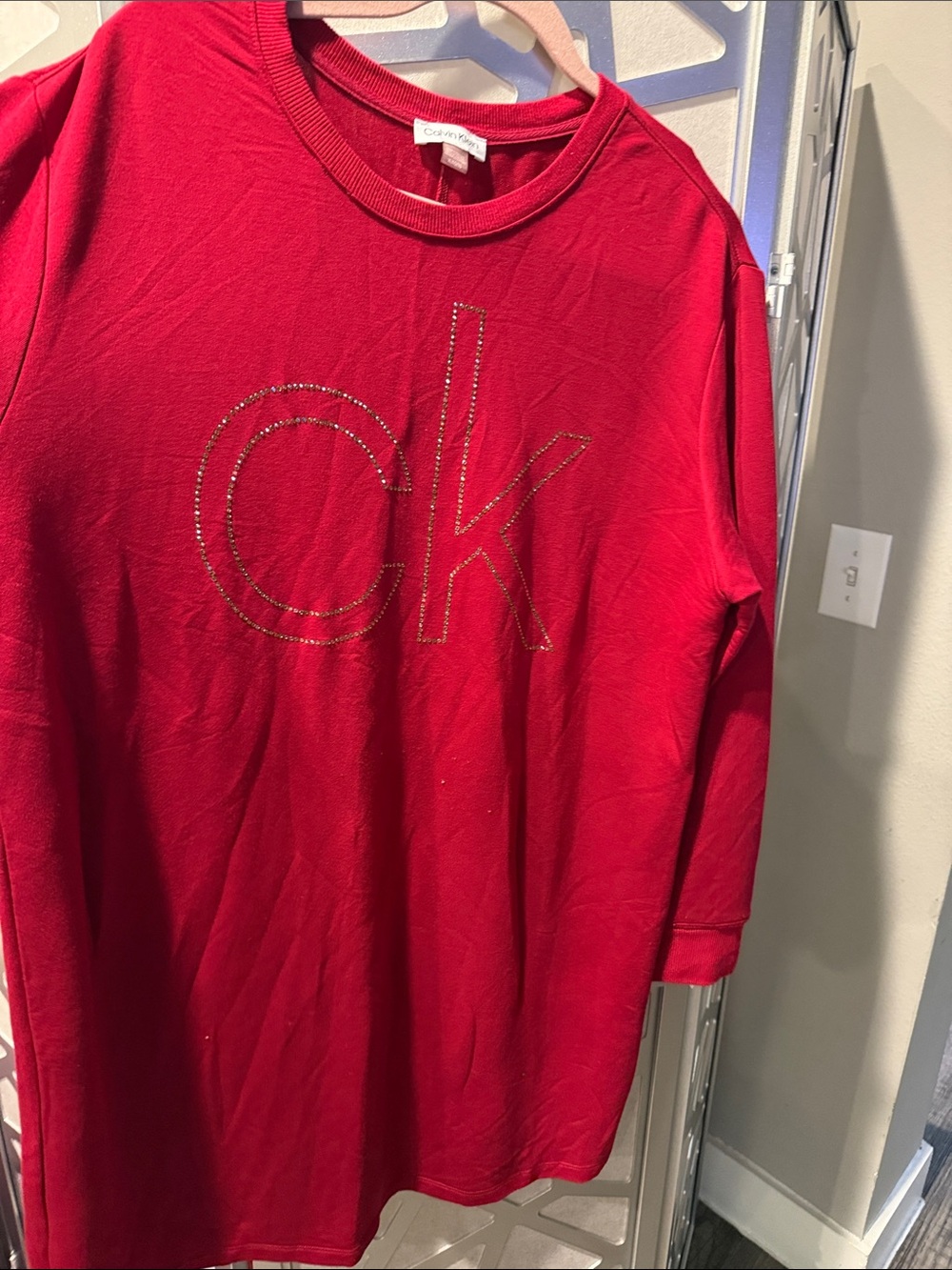 Calvin Klein Red Mini Dress
